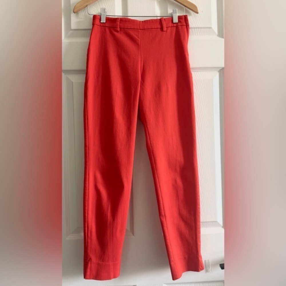 H&M Women's Red Side Zip Pants